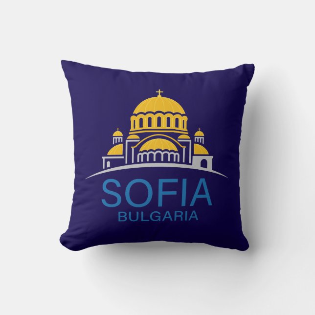 Sofia Bulgaria European Union Kussen (Voorkant)