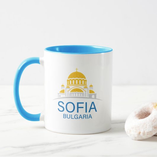 Sofia Bulgaria European Union Mok (Met donut)