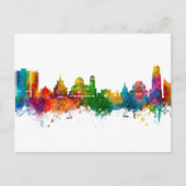 Sofia Bulgaria Skyline Briefkaart (Voorkant)