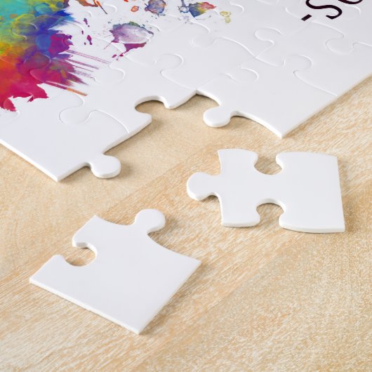 Sofia Bulgaria Skyline Legpuzzel (Zijkant)