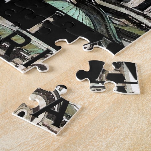 Sofia Bulgaria Souvenir Legpuzzel (Zijkant)