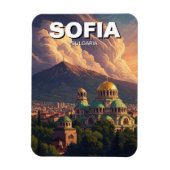 Sofia Bulgaria Travel Magneet (Verticaal)