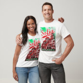 Sofia, Bulgarije, Alexander Nevsky Cathedraal, roo T-shirt (Unisex)