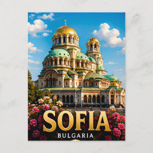 Sofia Bulgarije Balkan Hoofdstad Ontdekking 📍 Briefkaart