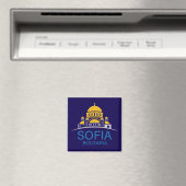 Sofia Bulgarije Europese Unie Magneet (Insitu (Vaatwasser))