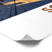 Sofia Bulgarije Reisprint Poster (Hoek)