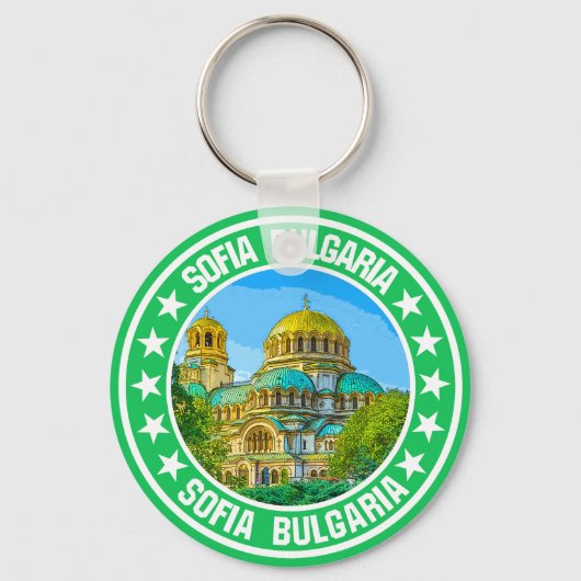 Sofia Bulgarije Sleutelhanger (Voorkant)