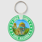 Sofia Bulgarije Sleutelhanger (Achterkant)