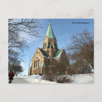 Sofia Church, Stockholm, Foto O... Briefkaart