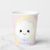 Sofia Cloud Papieren Bekers (Achterkant)