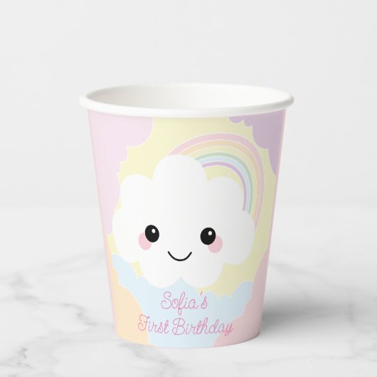 Sofia Cloud Papieren Bekers (Voorkant)