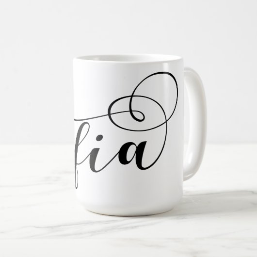 Sofia Flag, I Heart Sofia, Bulgarije Koffiemok (Voorkant rechts)