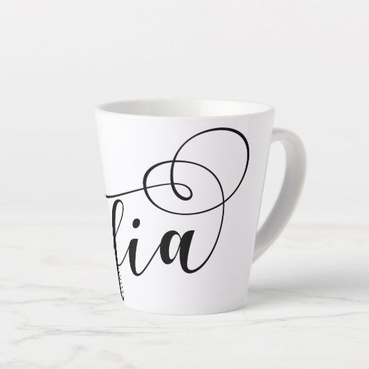 Sofia Flag, I Heart Sofia, Bulgarije Latte Mok (Rechterhoek)