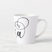 Sofia Flag, I Heart Sofia, Bulgarije Latte Mok (Rechts)