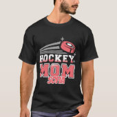 Sofia Hockey Mam met Puck Womens T-shirt (Voorkant)