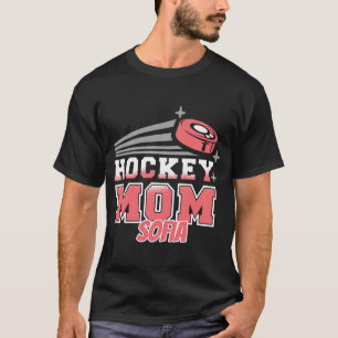 Sofia Hockey Mam met Puck Womens T-shirt