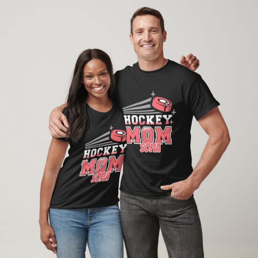 Sofia Hockey Mam met Puck Womens T-shirt (Unisex)