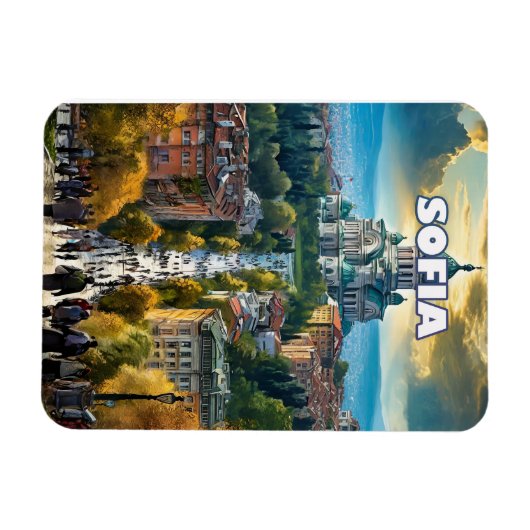 Sofia, hoofdstad met meerdere charmes magneet (Horizontaal)