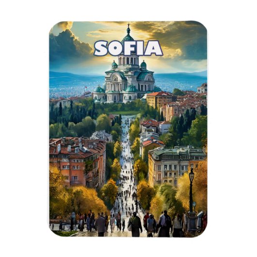 Sofia, hoofdstad met meerdere charmes magneet (Verticaal)