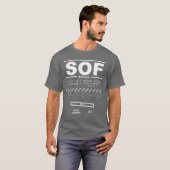 Sofia luchthaven SOF T-shirt (Voorkant volledig)