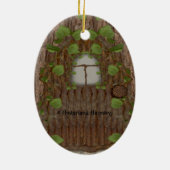 Sofia Oranje Mermaid Ornament (Achterkant)