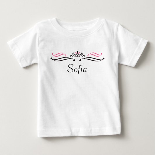 Sofia Princess / Beauty Pageant Tiara T-Shirt (Voorkant)
