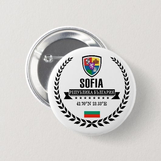 Sofia Ronde Button 5,7 Cm (Voorkant /achterkant)