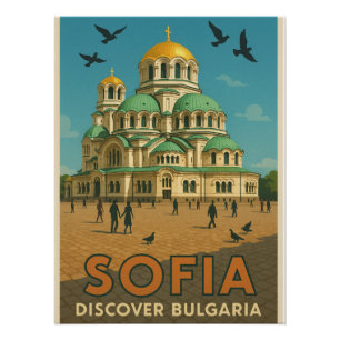 Sofia Splendor - Alexander Nevski Kathedraal Perfect Poster