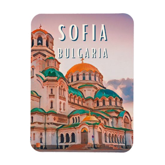 Sofia (stad) magneet (Verticaal)