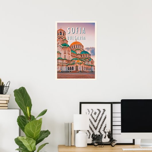 Sofia (stad) poster (Thuiskantoor)