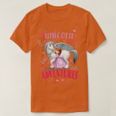 Sofia the First Unicorn Adventures T-shirt (Design voorkant)