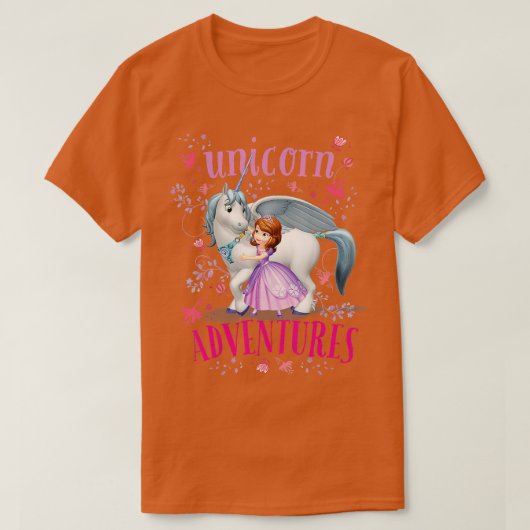 Sofia the First Unicorn Adventures T-shirt (Design voorkant)
