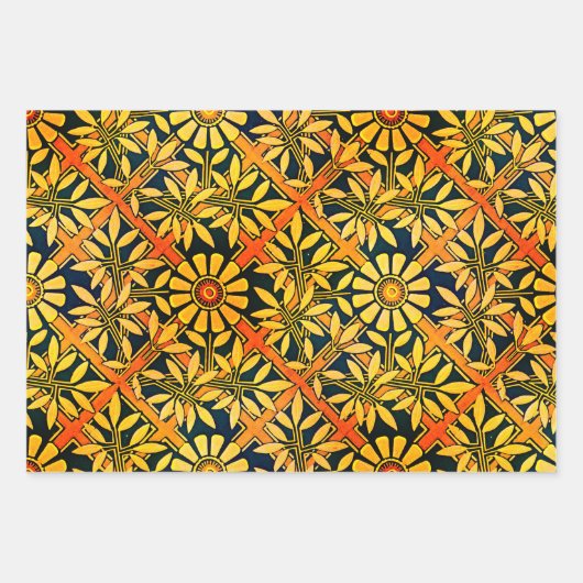 Sofia, Zinnias en Taos Shift Inpakpapier Vel (Voorkant 2)