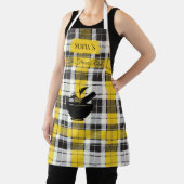 Sofia's Flavor Rebel Plaid Schort met mortelmotief (Insitu)