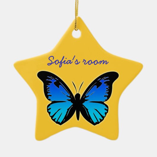 Sofia's kamer keramisch ornament (Voorkant)