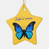 Sofia's kamer keramisch ornament (Links)