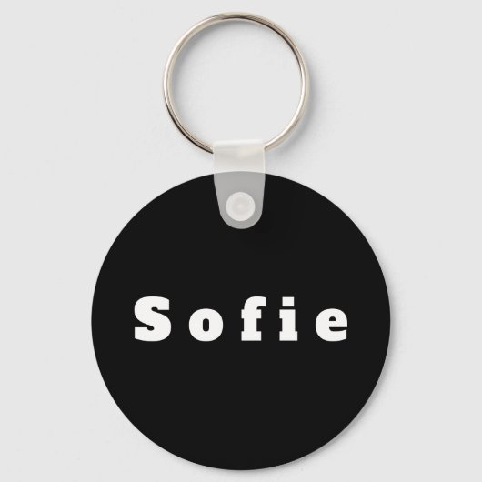 Sofie Sleutelhanger (Achterkant)