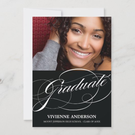SOFISTICAAT SENIOR | INSCHRIJVING VAN DE GRADUATIE KAART (Voorkant)