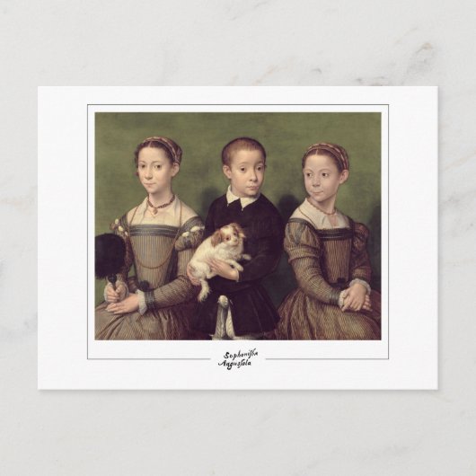 Sofonisba Anguissola #20 - Kunstkaart Briefkaart (Voorkant)
