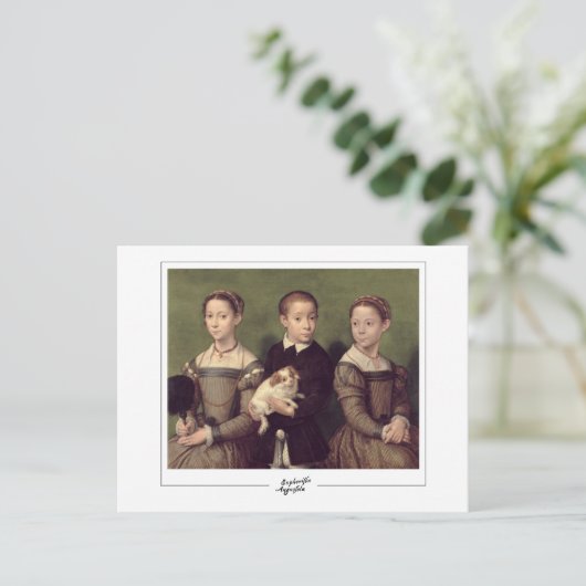 Sofonisba Anguissola #20 - Kunstmatig Briefkaart (Staand voorkant)