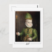 Sofonisba Anguissola #21 - Kunstmatig Briefkaart (Voorkant / Achterkant)