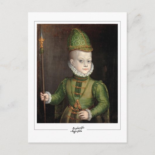 Sofonisba Anguissola #21 - Kunstmatig Briefkaart (Voorkant)