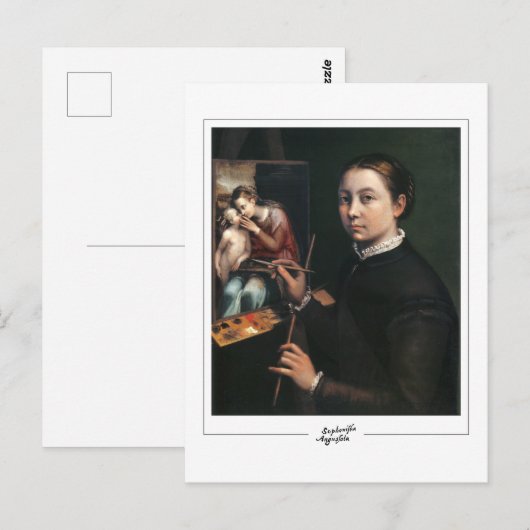Sofonisba Anguissola #47 - Kunstansichtkaart Briefkaart (Voorkant / Achterkant)