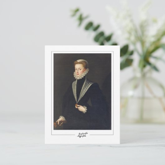 Sofonisba Anguissola #4 - Fine Art Briefkaart (Staand voorkant)