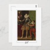 Sofonisba Anguissola #50 - Kunstmatig Briefkaart (Voorkant / Achterkant)