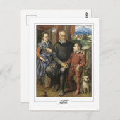 Sofonisba Anguissola #5 - Fine Art Briefkaart (Voorkant / Achterkant)