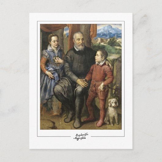 Sofonisba Anguissola #5 - Kunstkaart Briefkaart (Voorkant)