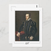 Sofonisba Anguissola #7 - Kunstmatig Briefkaart (Voorkant / Achterkant)