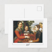 Sofonisba Anguissola #8 - Kunstkaart Briefkaart (Voorkant / Achterkant)