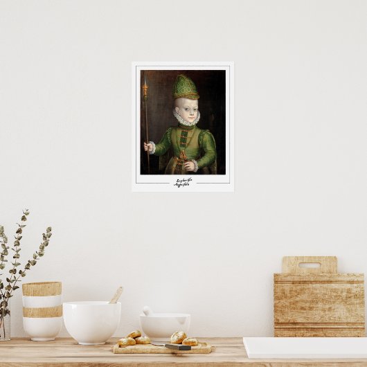 Sofonisba Anguissola Zedign Art Poster #21 (Keuken)